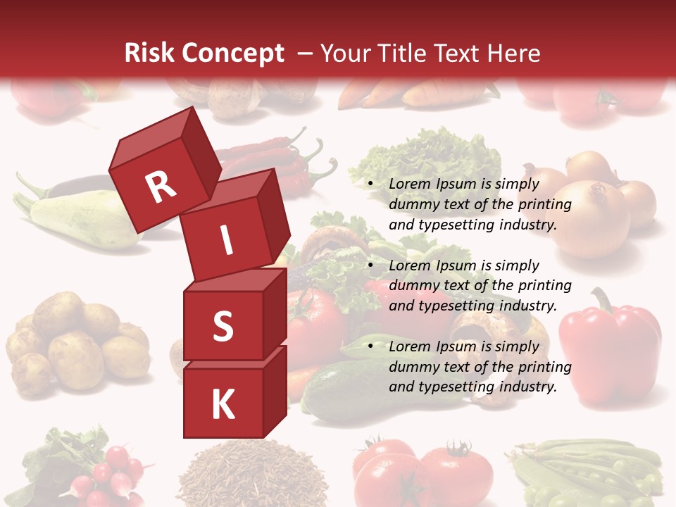 Paprika Background Viticulture PowerPoint Template