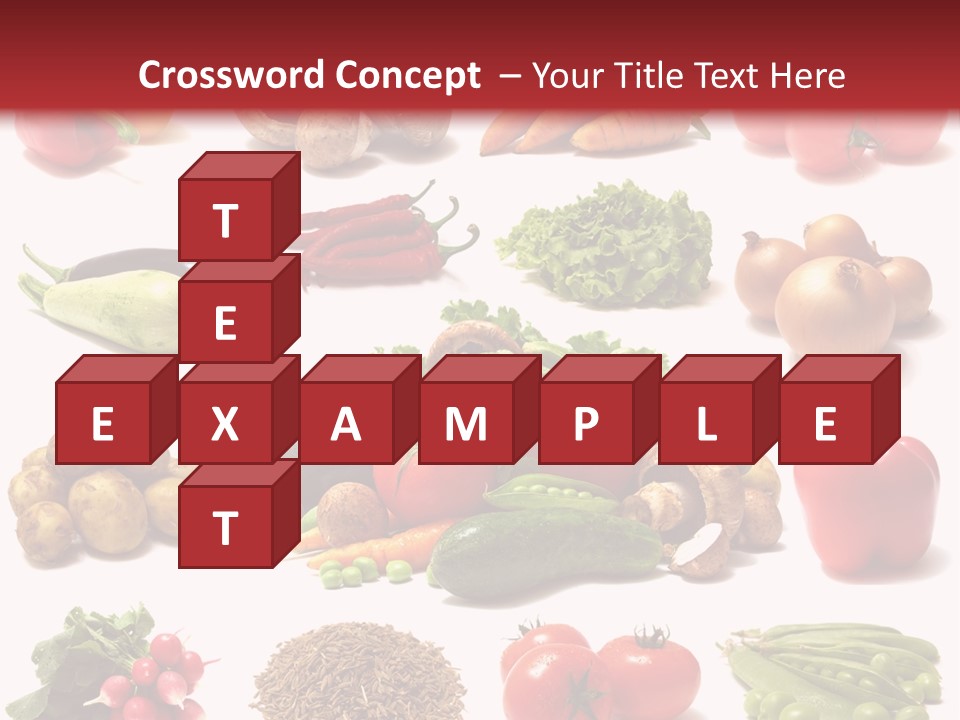 Paprika Background Viticulture PowerPoint Template