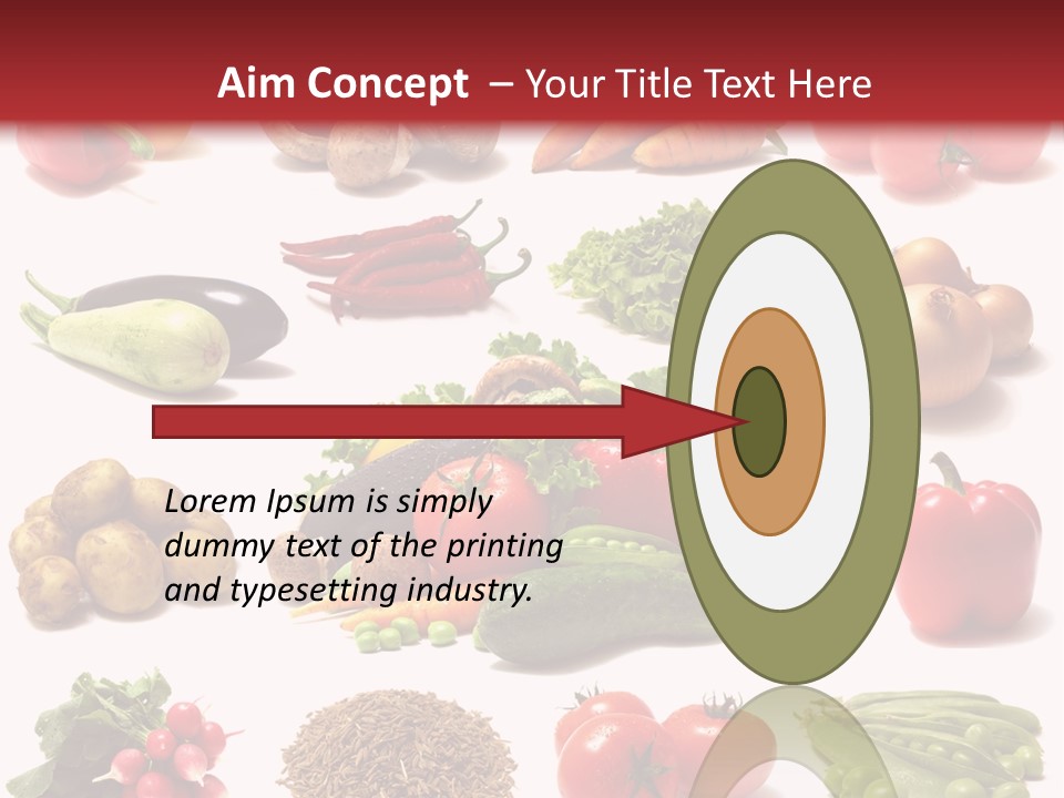 Paprika Background Viticulture PowerPoint Template