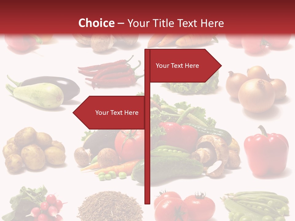 Paprika Background Viticulture PowerPoint Template