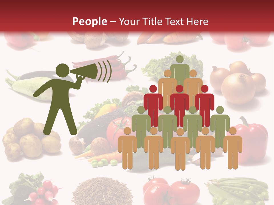 Paprika Background Viticulture PowerPoint Template