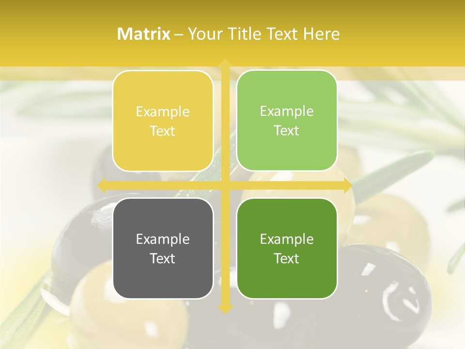 Vorspeise Obst Ern PowerPoint Template