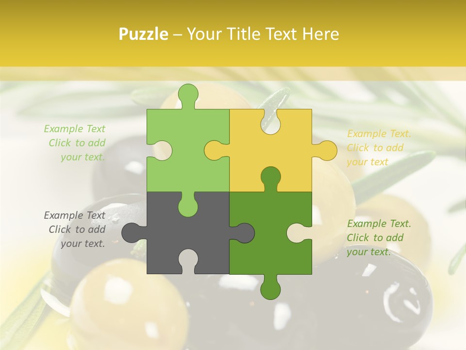 Vorspeise Obst Ern PowerPoint Template