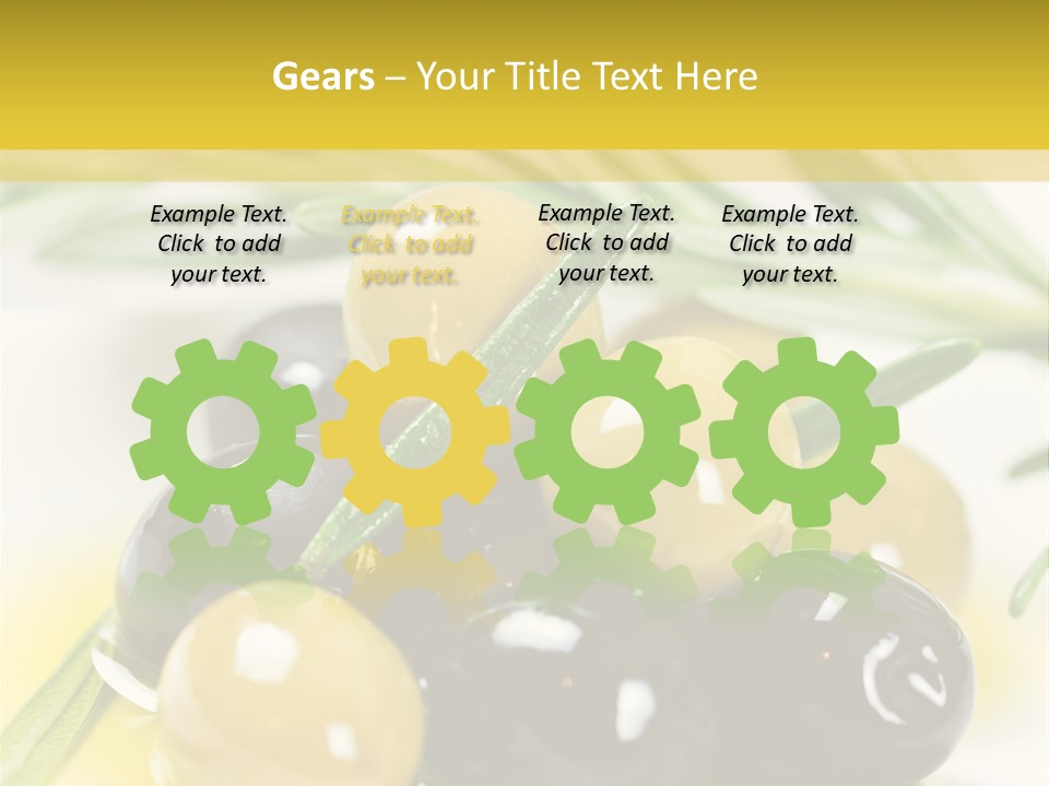 Vorspeise Obst Ern PowerPoint Template