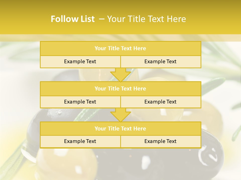 Vorspeise Obst Ern PowerPoint Template