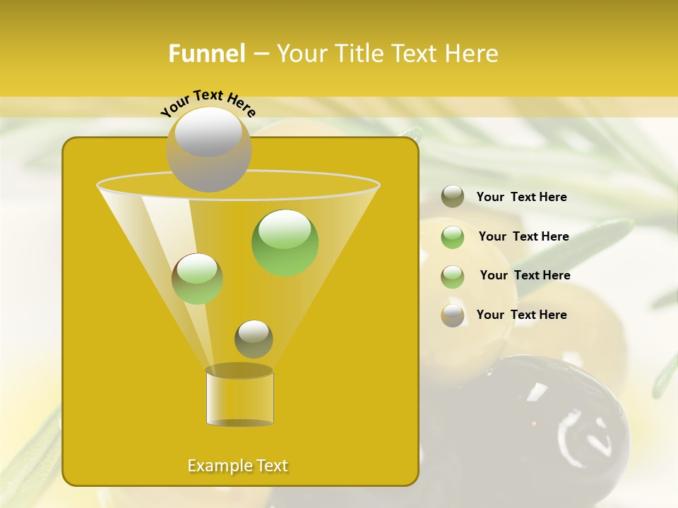 Vorspeise Obst Ern PowerPoint Template