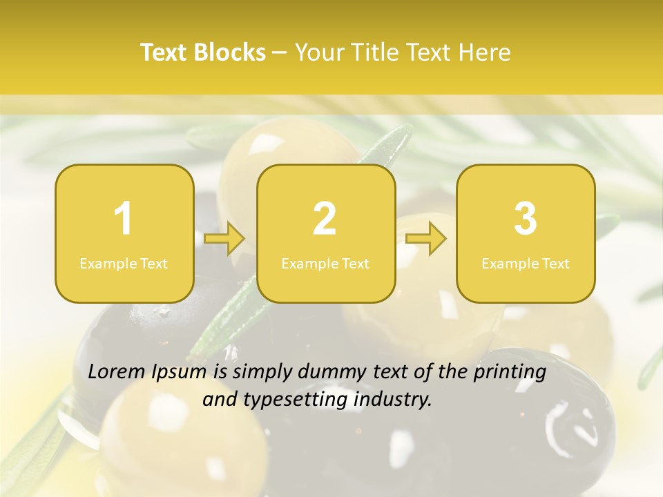 Vorspeise Obst Ern PowerPoint Template