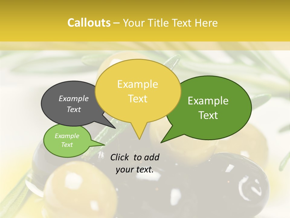 Vorspeise Obst Ern PowerPoint Template
