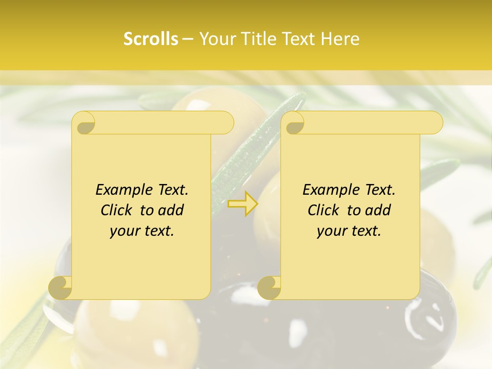 Vorspeise Obst Ern PowerPoint Template