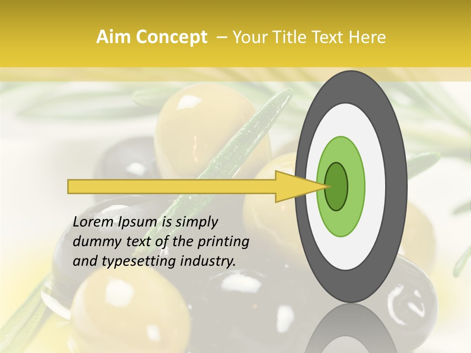 Vorspeise Obst Ern PowerPoint Template