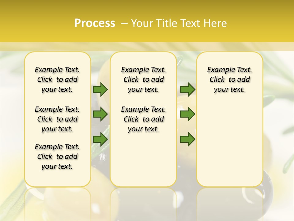 Vorspeise Obst Ern PowerPoint Template