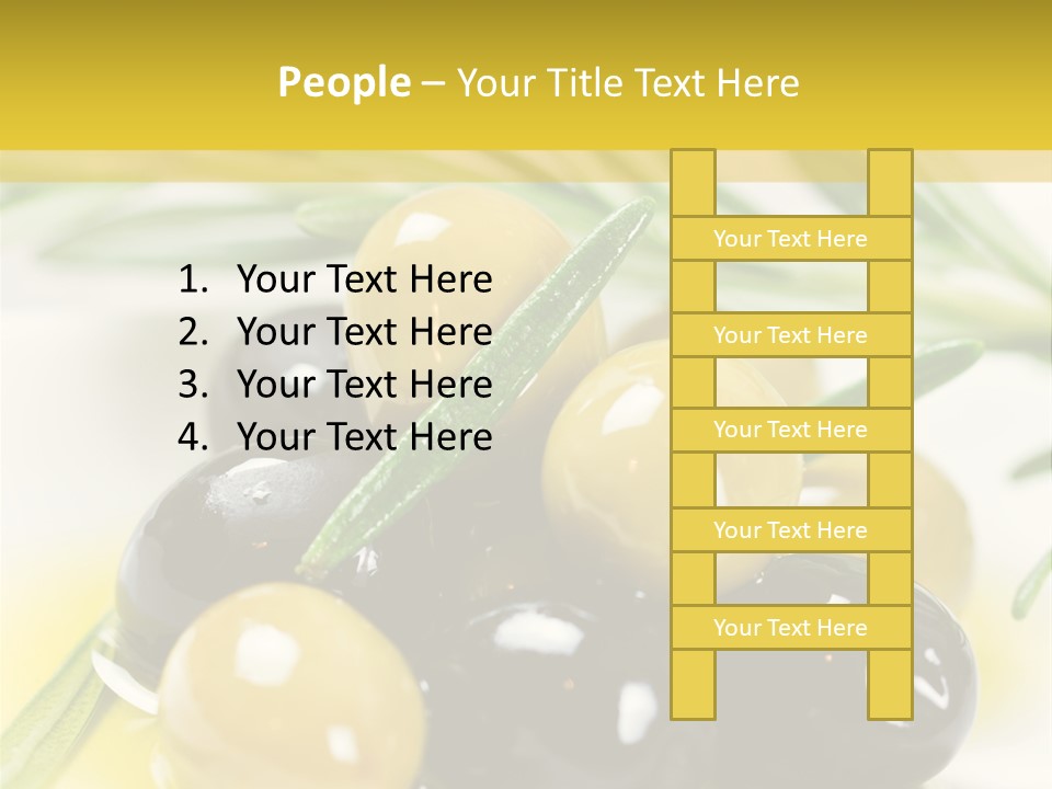 Vorspeise Obst Ern PowerPoint Template