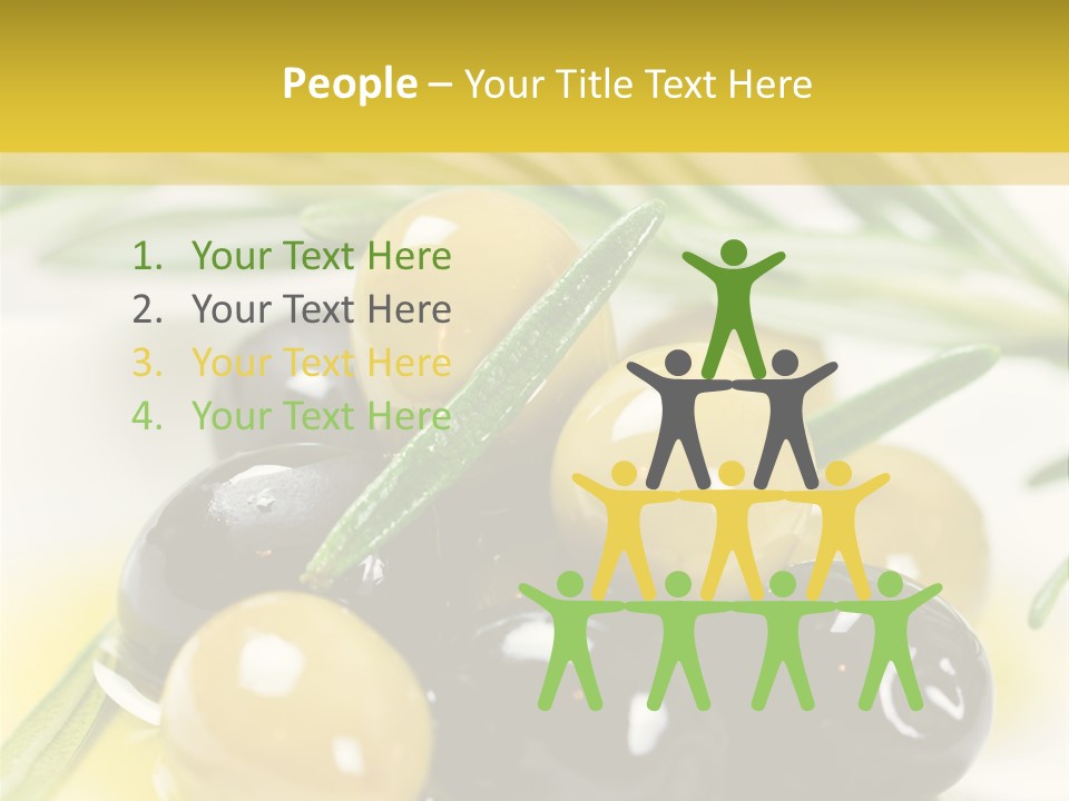 Vorspeise Obst Ern PowerPoint Template