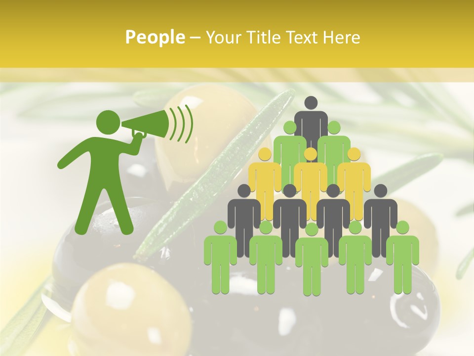 Vorspeise Obst Ern PowerPoint Template