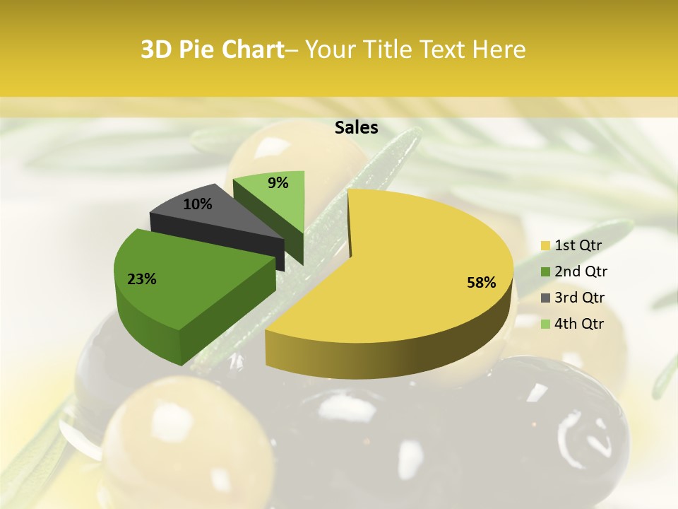 Vorspeise Obst Ern PowerPoint Template