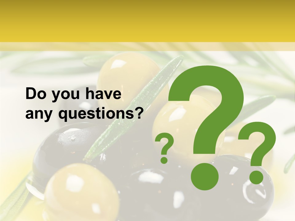 Vorspeise Obst Ern PowerPoint Template