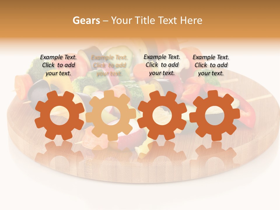 Radishes Natural Eat PowerPoint Template