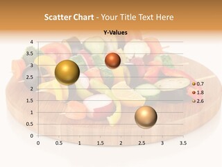 Radishes Natural Eat PowerPoint Template