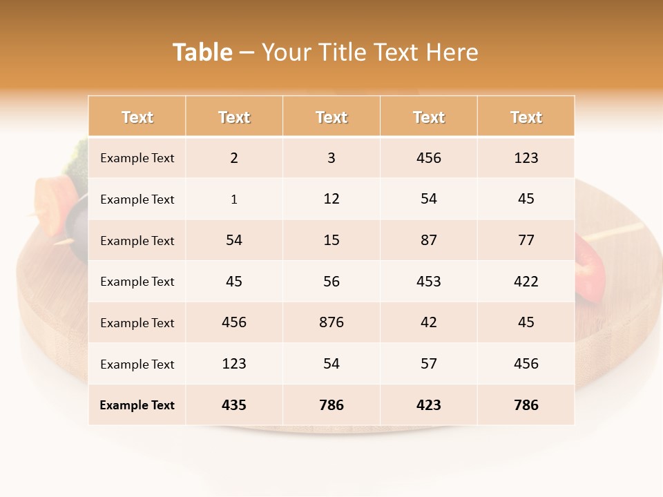 Radishes Natural Eat PowerPoint Template