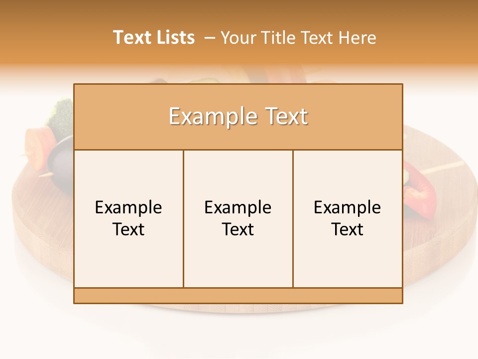 Radishes Natural Eat PowerPoint Template