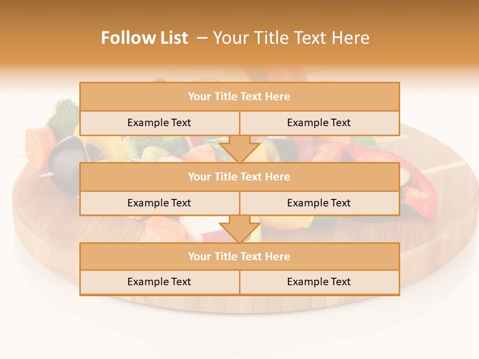Radishes Natural Eat PowerPoint Template