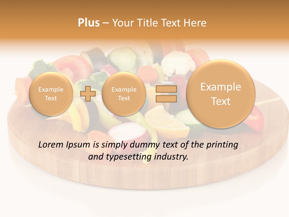 Radishes Natural Eat PowerPoint Template