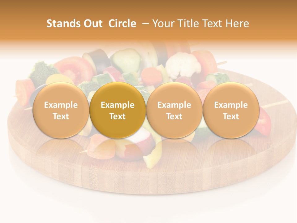 Radishes Natural Eat PowerPoint Template