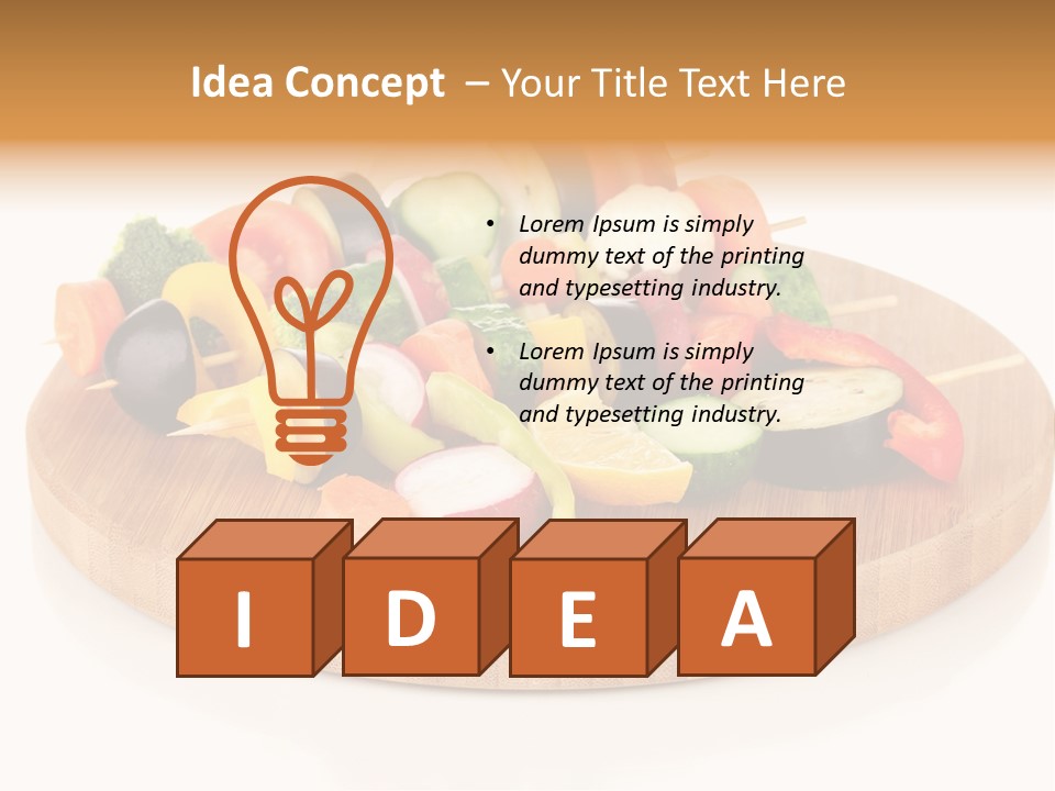 Radishes Natural Eat PowerPoint Template