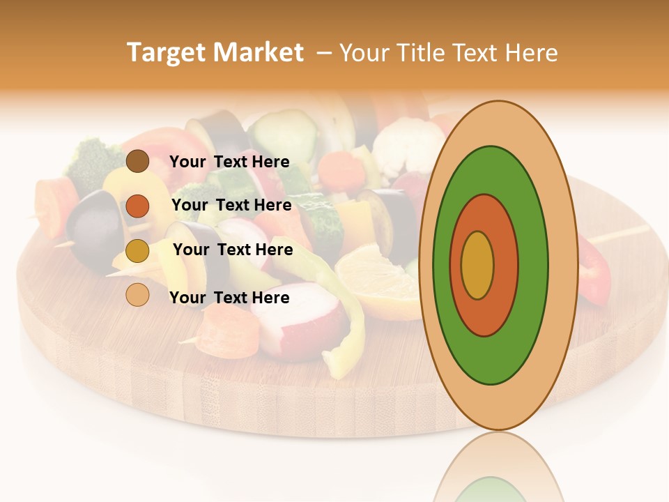 Radishes Natural Eat PowerPoint Template