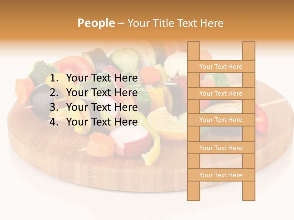 Radishes Natural Eat PowerPoint Template