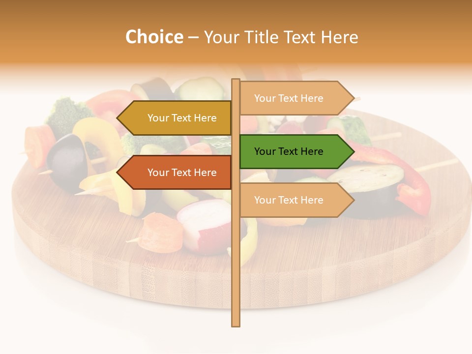 Radishes Natural Eat PowerPoint Template