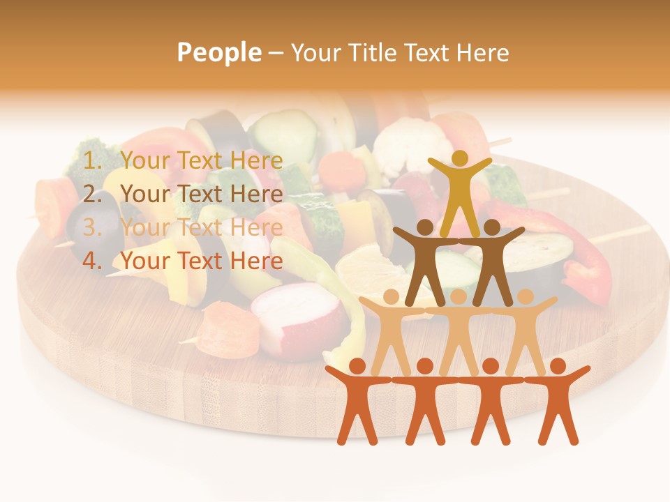 Radishes Natural Eat PowerPoint Template