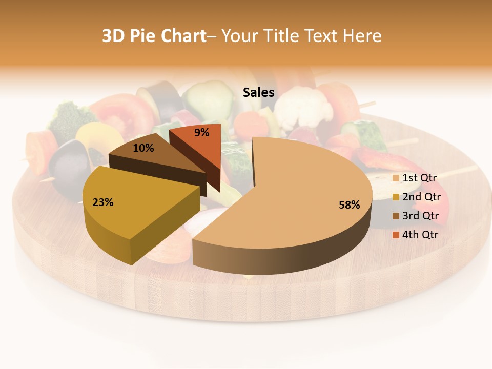 Radishes Natural Eat PowerPoint Template