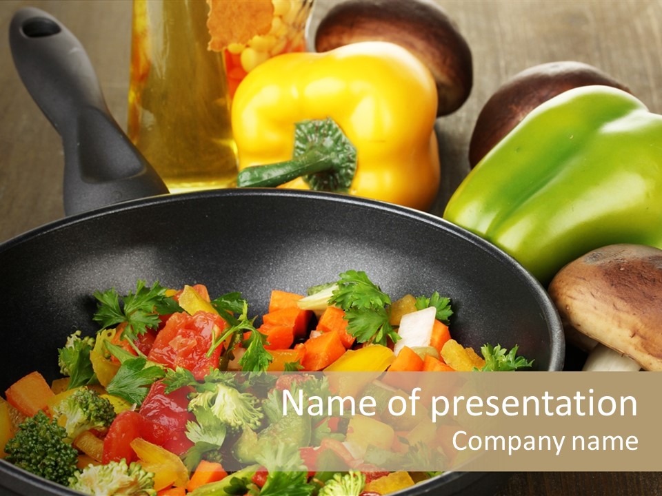 Dirty Healthy Fire PowerPoint Template