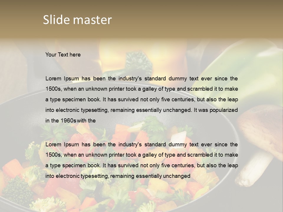 Dirty Healthy Fire PowerPoint Template