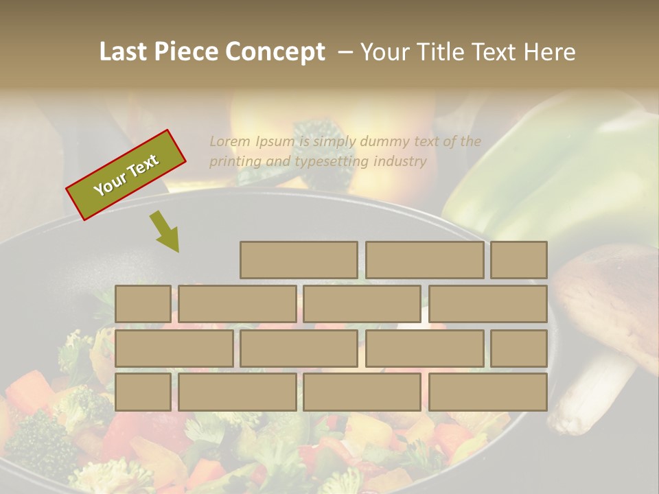 Dirty Healthy Fire PowerPoint Template