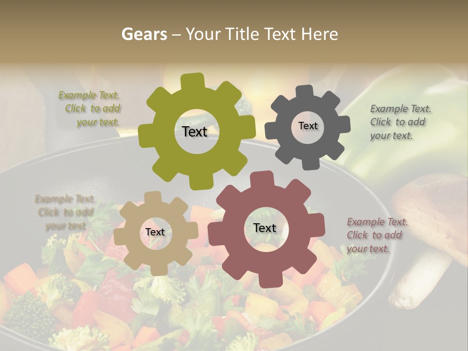 Dirty Healthy Fire PowerPoint Template