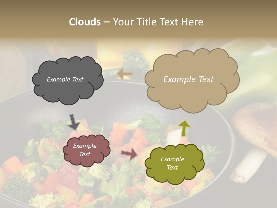 Dirty Healthy Fire PowerPoint Template