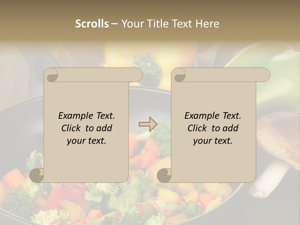 Dirty Healthy Fire PowerPoint Template