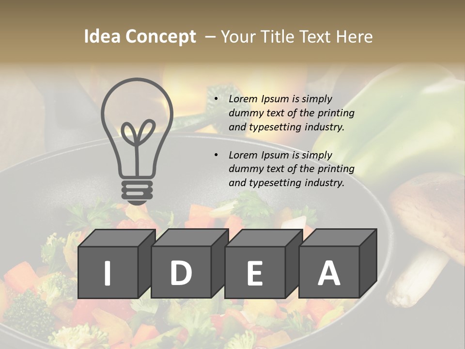 Dirty Healthy Fire PowerPoint Template
