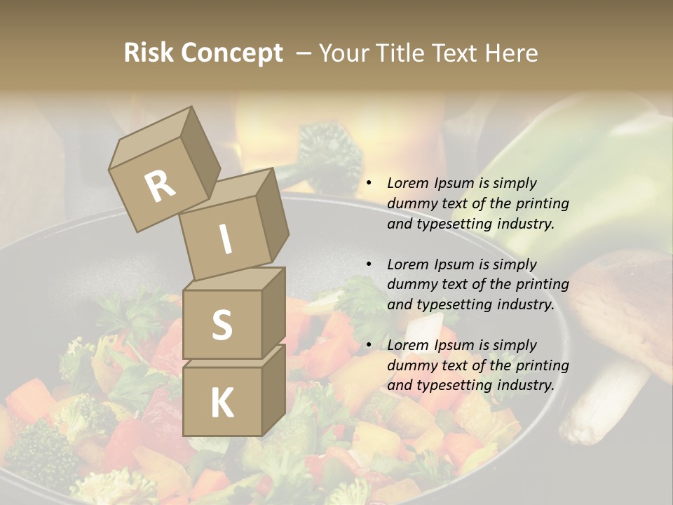 Dirty Healthy Fire PowerPoint Template