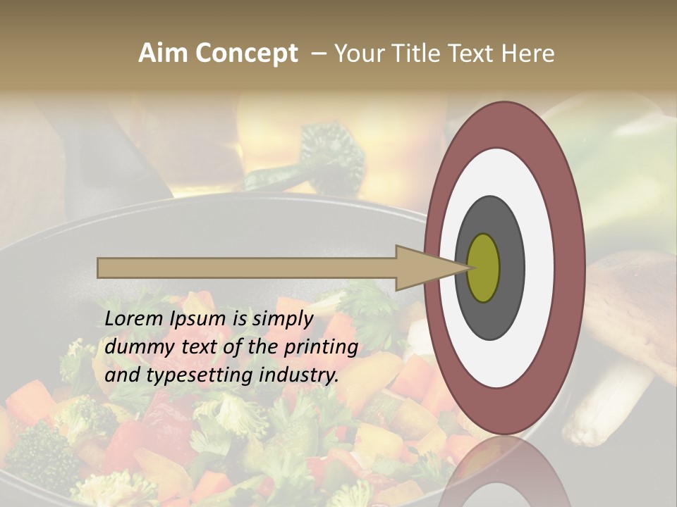 Dirty Healthy Fire PowerPoint Template