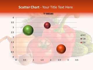 A Group Of Different Types Of Vegetables On A White Background PowerPoint Template