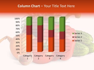 A Group Of Different Types Of Vegetables On A White Background PowerPoint Template