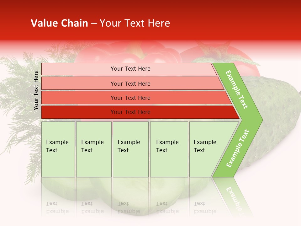 Sweet Group Cucumber PowerPoint Template