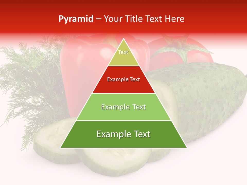 Sweet Group Cucumber PowerPoint Template