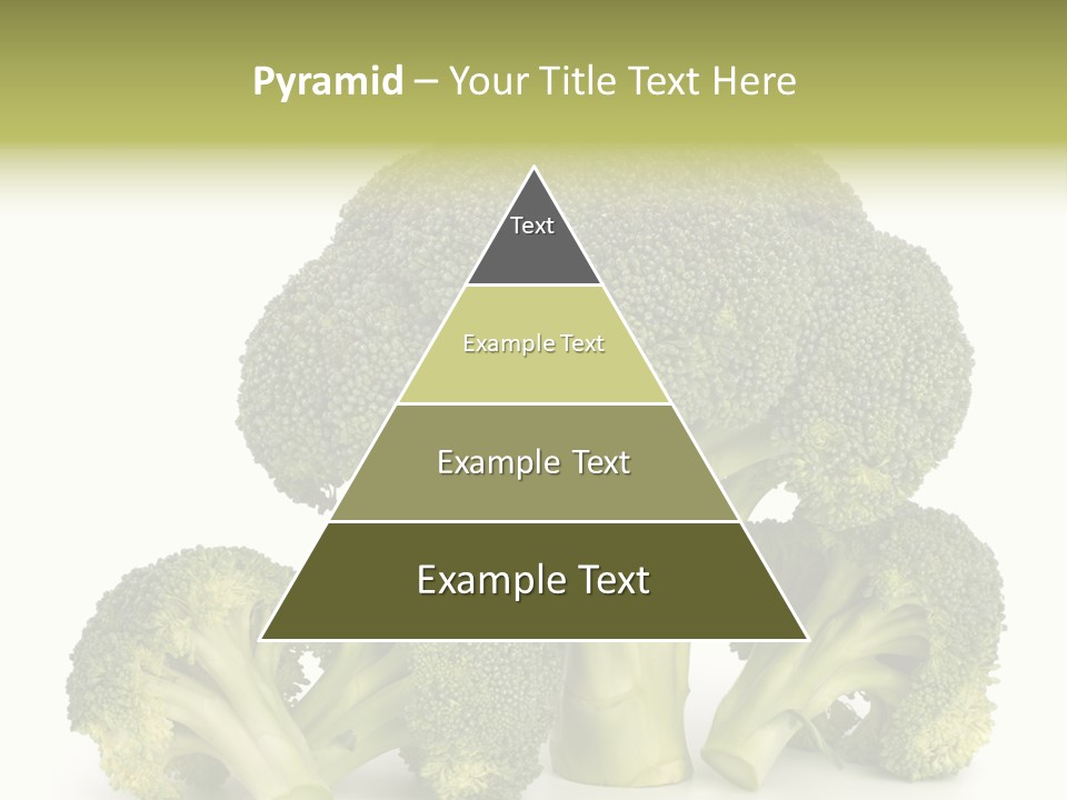 A Broccoli Powerpoint Presentation Is Shown PowerPoint Template