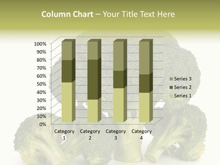 A Broccoli Powerpoint Presentation Is Shown PowerPoint Template