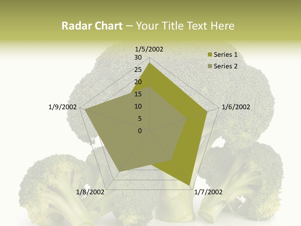A Broccoli Powerpoint Presentation Is Shown PowerPoint Template