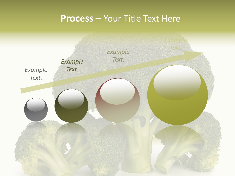 A Broccoli Powerpoint Presentation Is Shown PowerPoint Template
